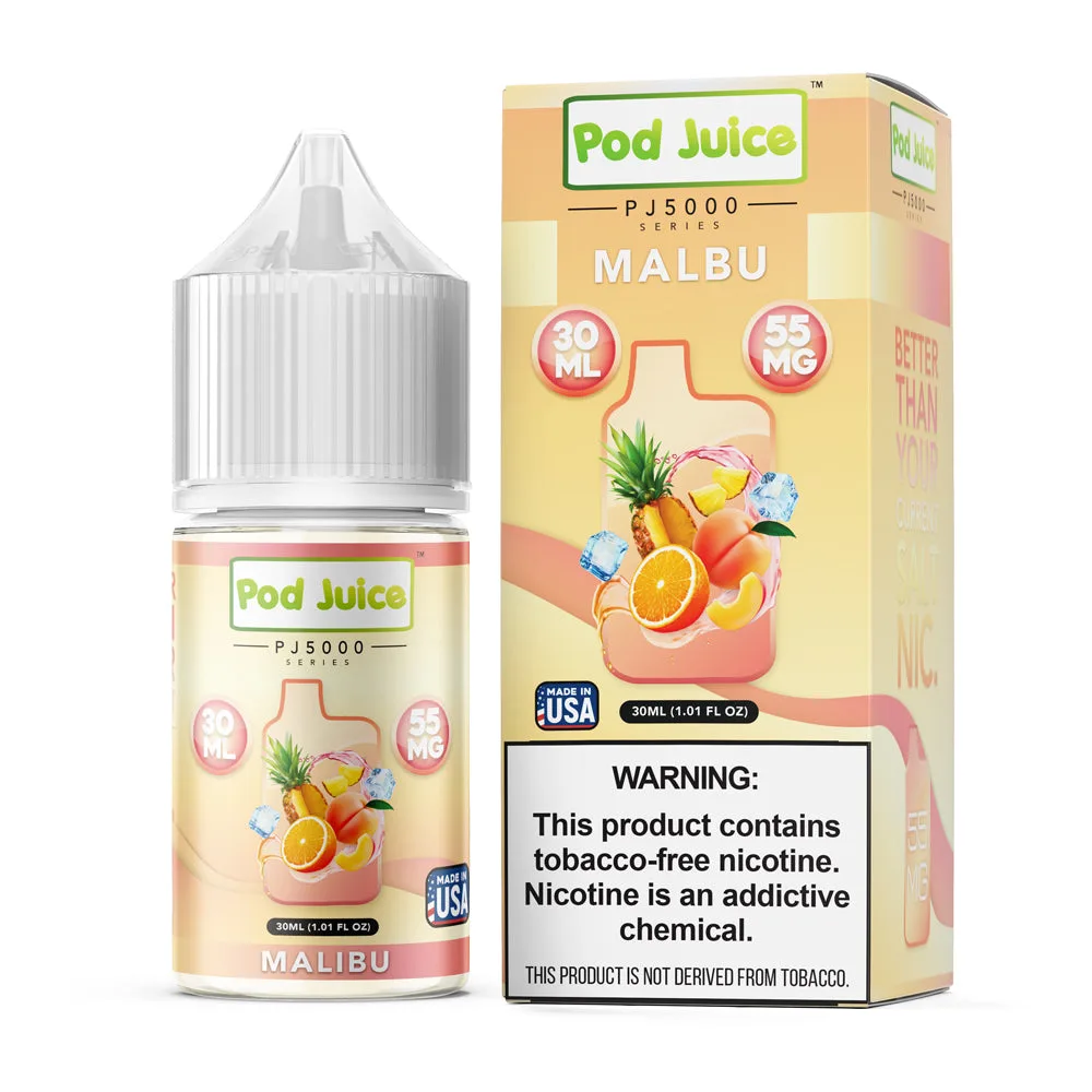 Malibu by Pod Juice TFN PJ5000 Salt Series E-Liquid 30mL