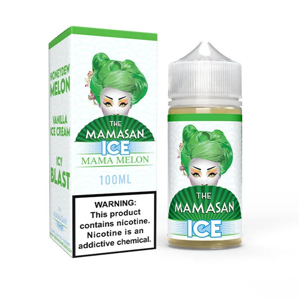 Mama Melon Ice (Honeydew Melon Ice) by The Mamasan Series | 100ml