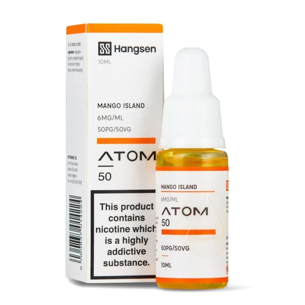 Mango Island E-Liquid Atom 50 Series by Hangsen (10ml)