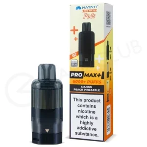 Mango Peach Pineapple Hayati Pro Max Plus Refill Pod