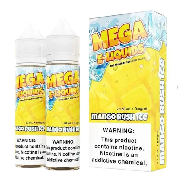 Mango Rush Ice by MEGA eJuice 2X 60ml
