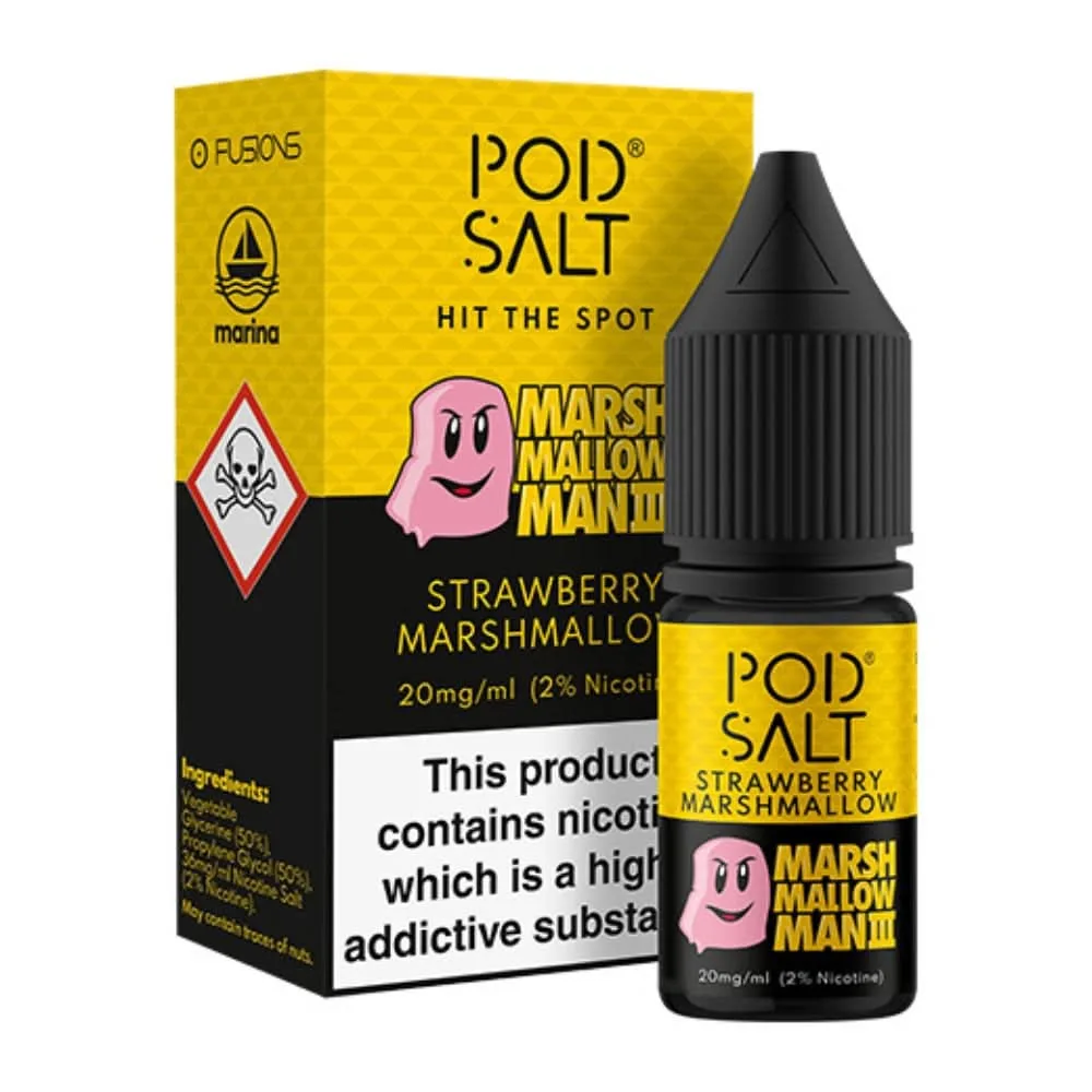 Marshmallow Man III Nic Salt E-Liquid Fusion Series by Pod Salt (10ml)
