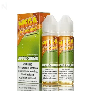 Mega E-Liquid – Apple Crumb – 120mL