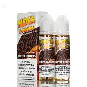 Mega E-Liquid – Coffee Donuts – 120mL
