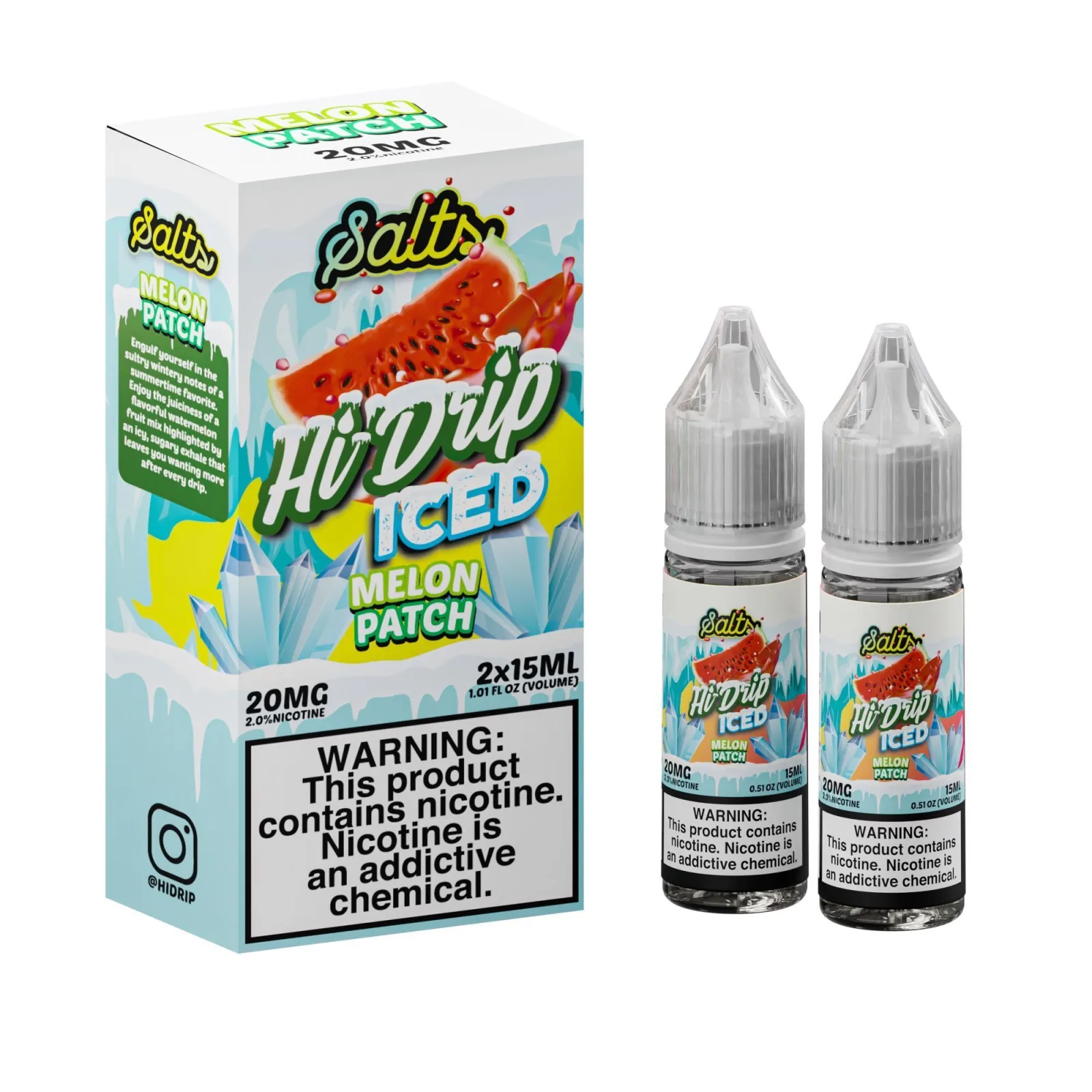 Melon Patch Iced by Hi Drip Salts 30ml