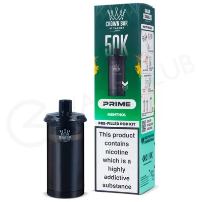 Menthol Al Fakher 50K Hypermax Prime Refill Pod