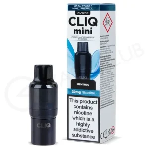 Menthol Avomi Cliq Mini Refill Pod