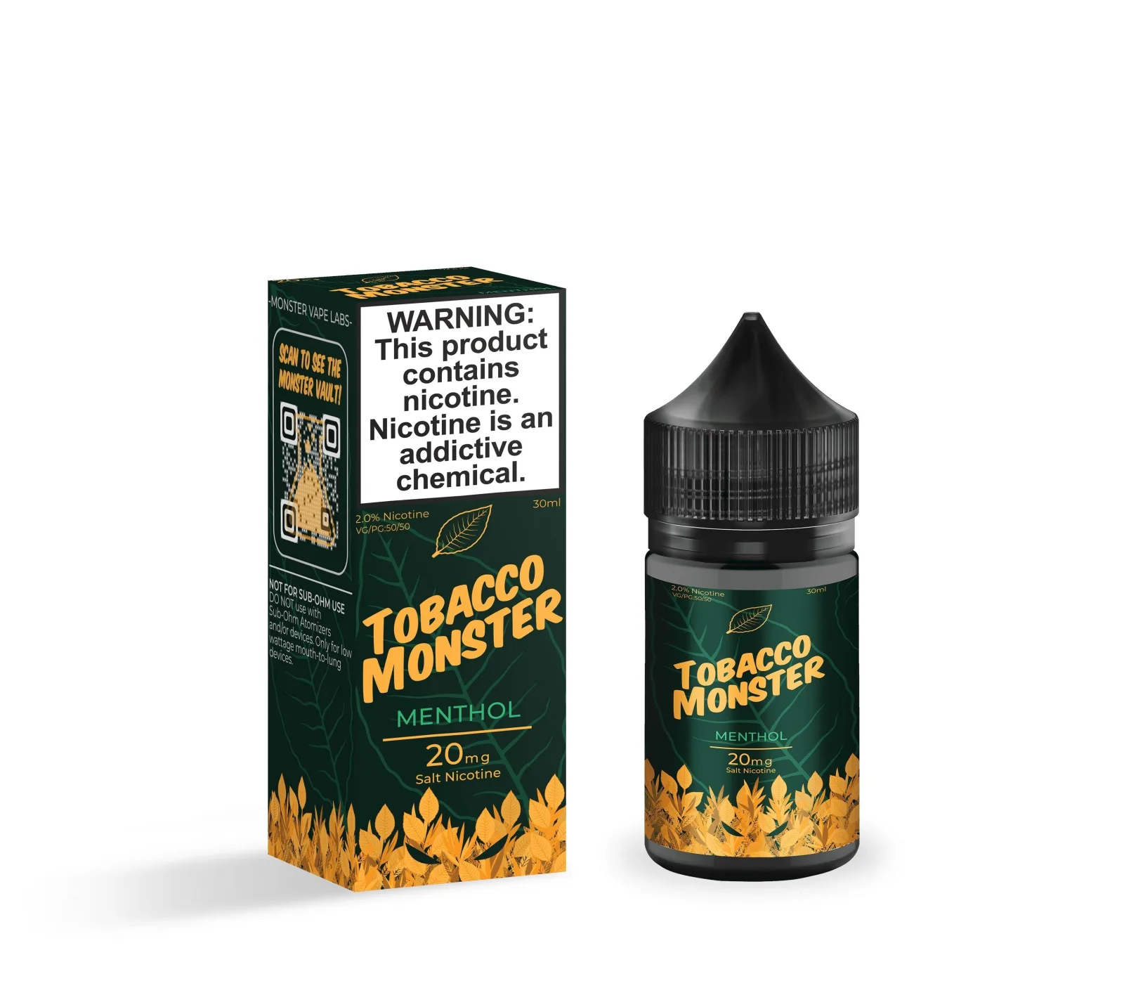 Menthol by Tobacco Monster Salt Series 30mL