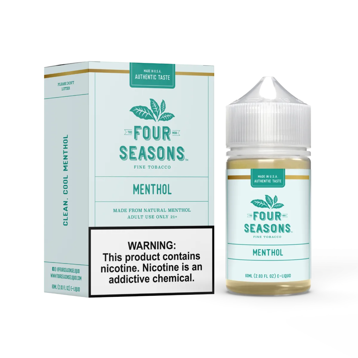 Menthol Four Seasons 60mL