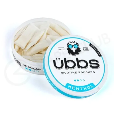 Menthol Nicotine Pouches by Ubbs
