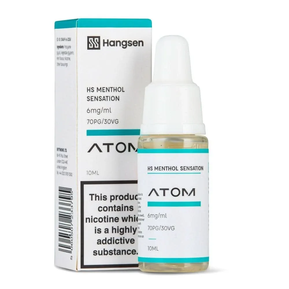 Menthol Sensation E-Liquid Atom Series by Hangsen (10ml)