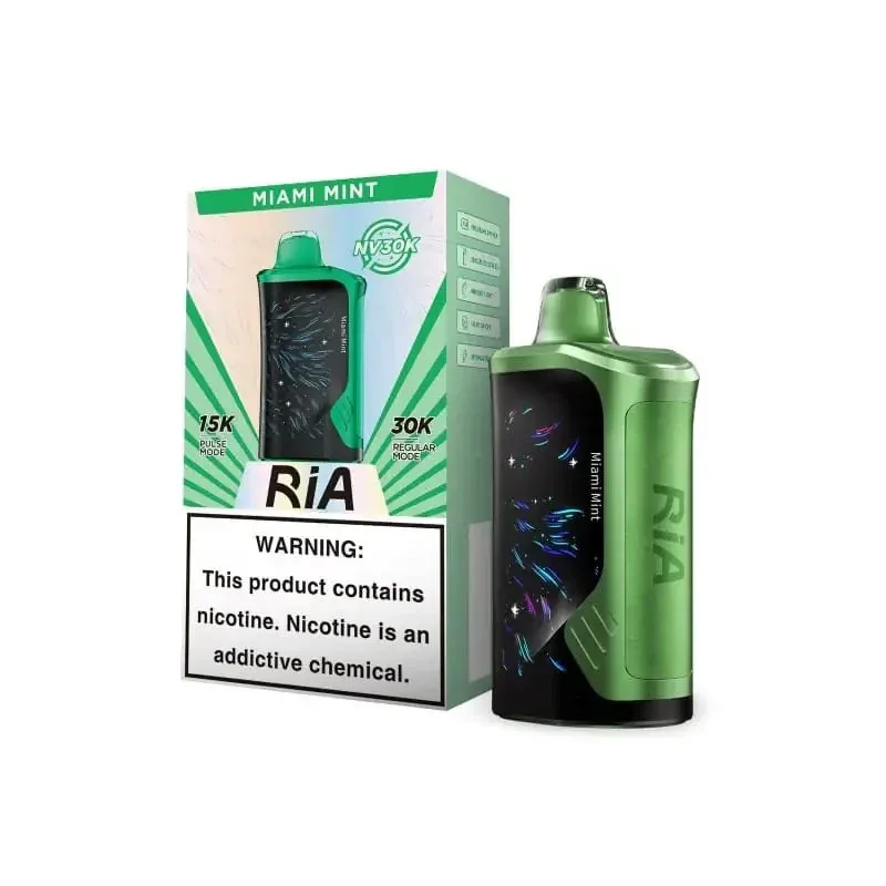 Miami Mint - Geek Bar Ria NV30k Disposable Vape