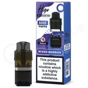 Mixed Berries Higo BB Pulse 6000 Refill Pod