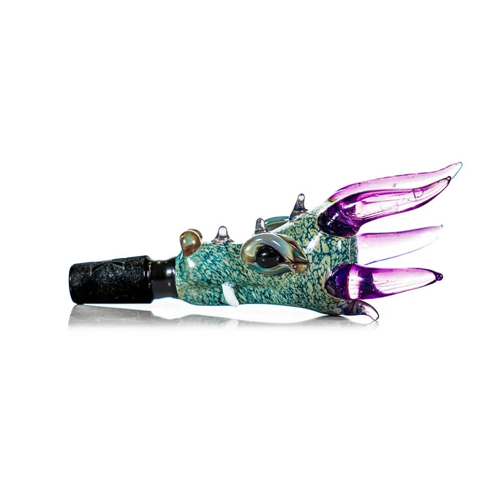 MKGlass MKBL21 Glass Dragon Bowl