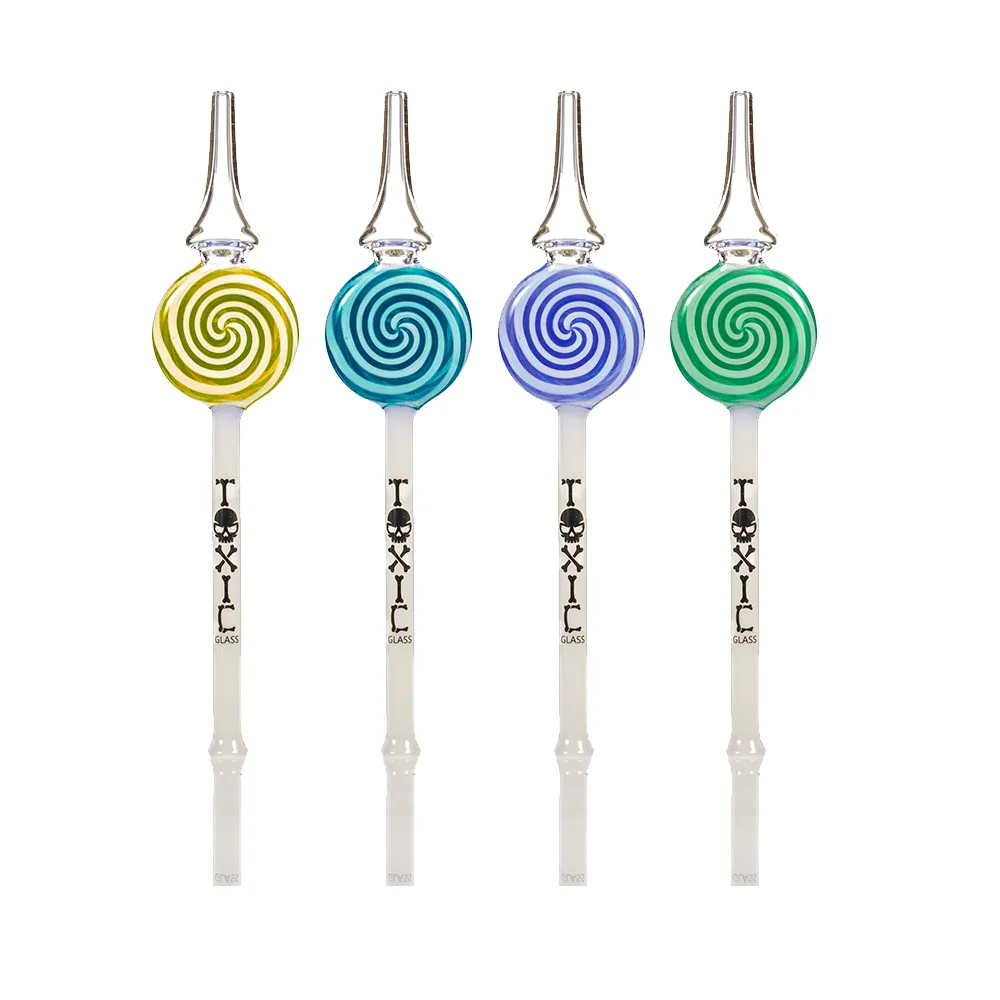 MKGlass TXNC28 Toxic Lollipop Nectar Collector