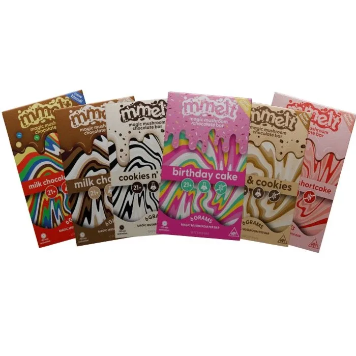 Mmelt Mushroom Chocolate Bar