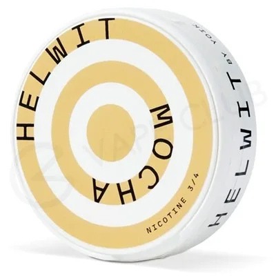 Mocha Nicotine Pouches by Helwit