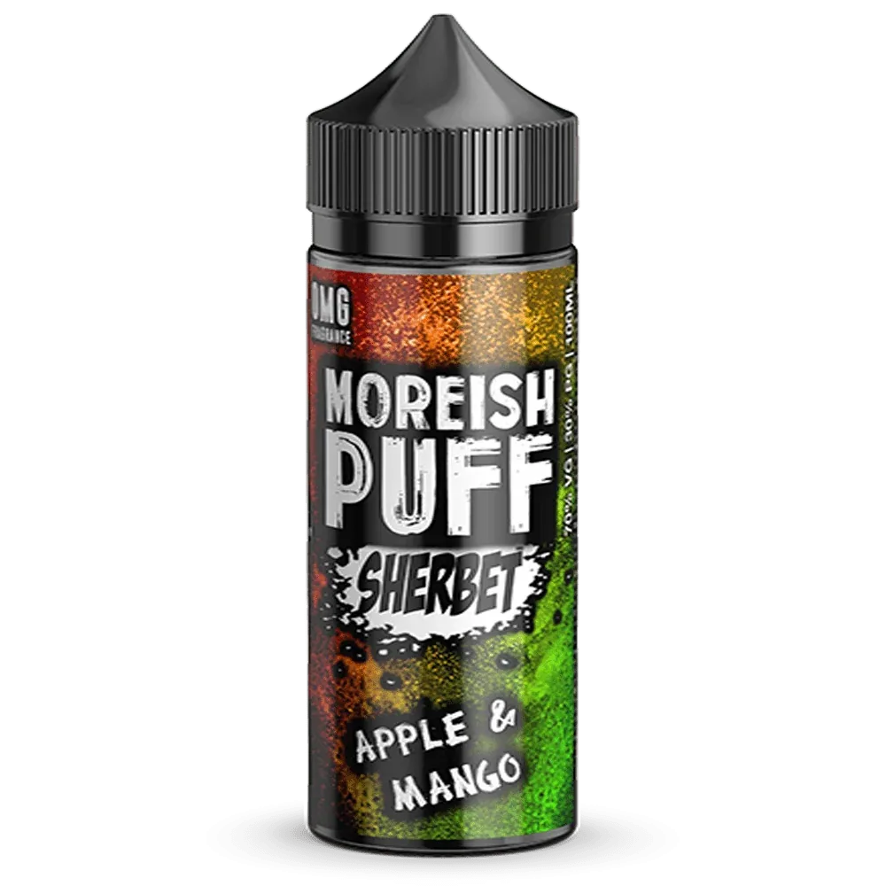 Moreish Puff Sherbet Apple & Mango E-Liquid Shortfill 100ml