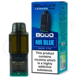 Mr Blue Elux Legend 8000 Prefilled Pod