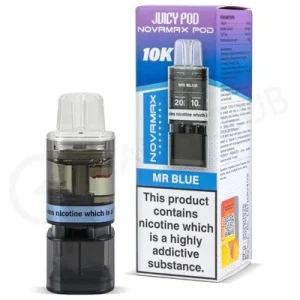 Mr Blue Juicy Pod Novamax 10K Refill Pack
