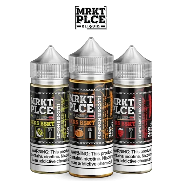 MRKT PLCE BKRS BSKT E-Liquid – 100mL
