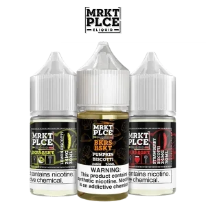 MRKT PLCE BKRS BSKT Salt E-Liquid – 30mL
