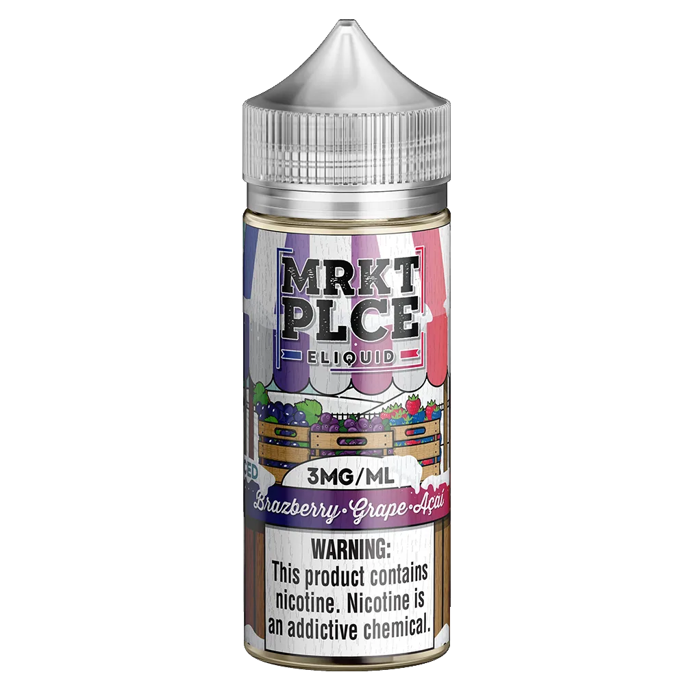 MRKT PLCE - Ice Brazberry Grape Acai 100ml