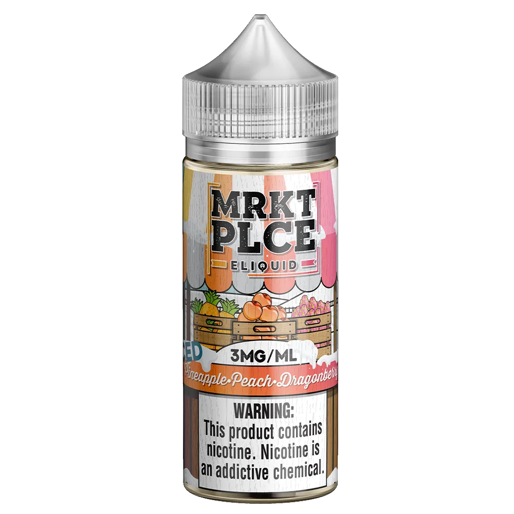 MRKT PLCE - Ice Pineapple Peach Dragonberry 100ml