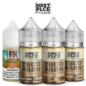 MRKT PLCE TBCO Barn Salt E-Liquid – 30mL