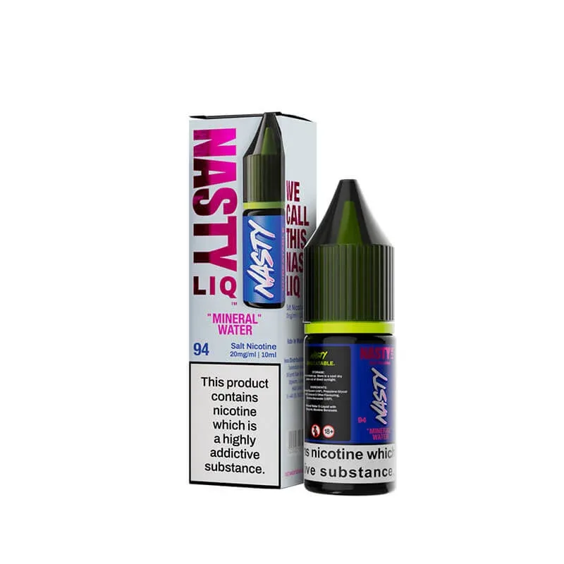 Nasty Liq Mineral Water 10ml Nic Salt E-Liquid By Nasty Juice - Image 2