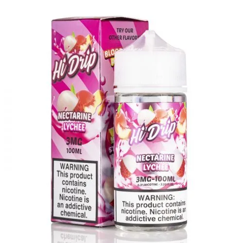 Nectarine Lychee E-Liquid by Hi Drip - (100mL)