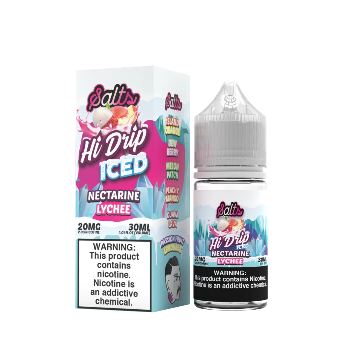 Nectarine Lychee Iced by Hi-Drip Salts Series 30ml