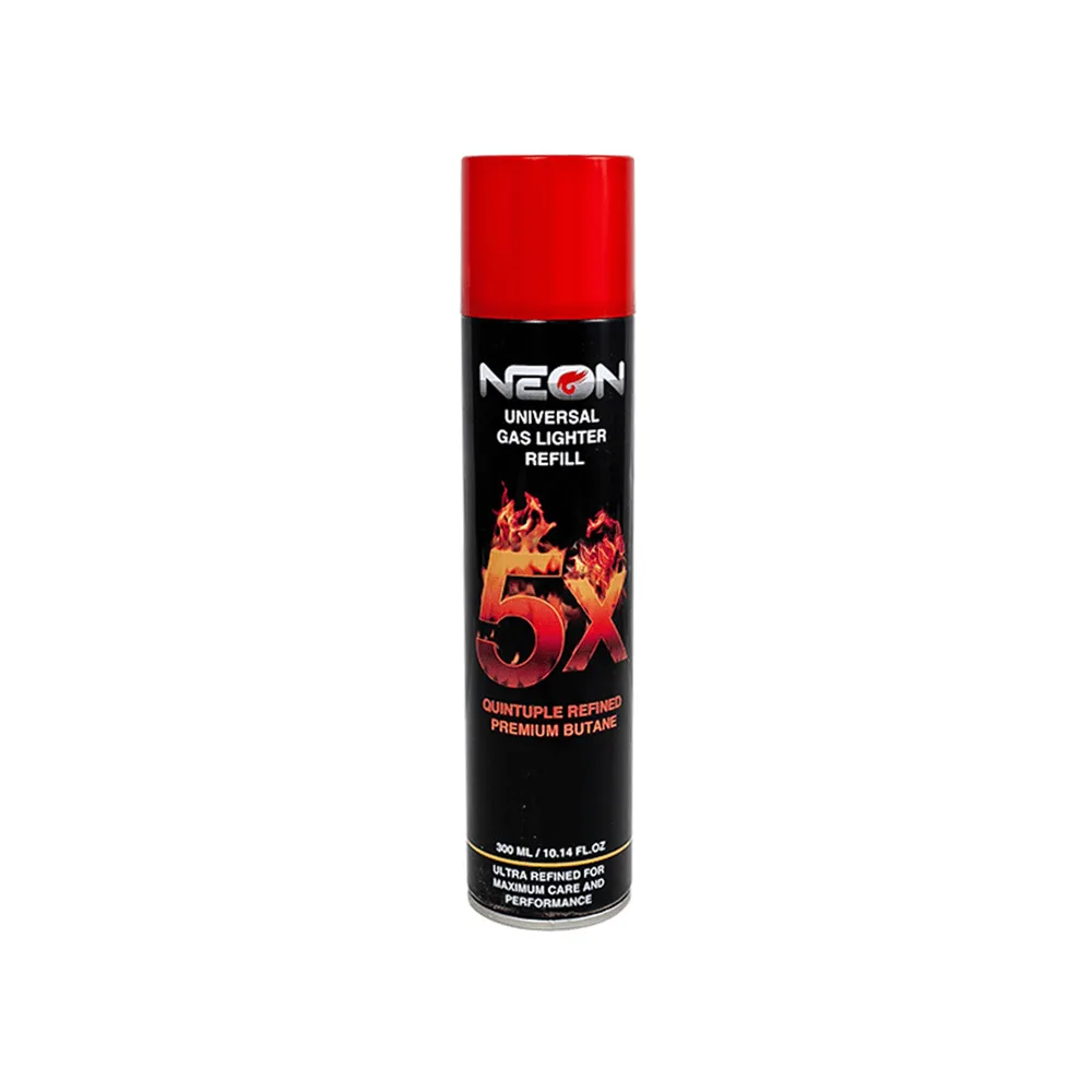 Neon Premium 5X Ultra Refined Butane 10.14oz 300mL (12pc-Case)