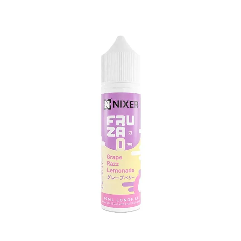 Nixer Fruza Grape Razz Lemonade 30ml Longfill E-Liquid