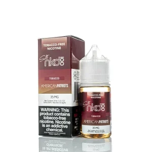 Nkd 100 Salt E-Liquid – American Patriots – 30ml
