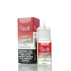 Nkd 100 Salt E-Liquid – Strawberry Pom – 30ml