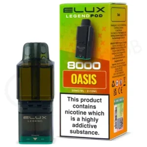 Oasis Elux Legend 8000 Prefilled Pod