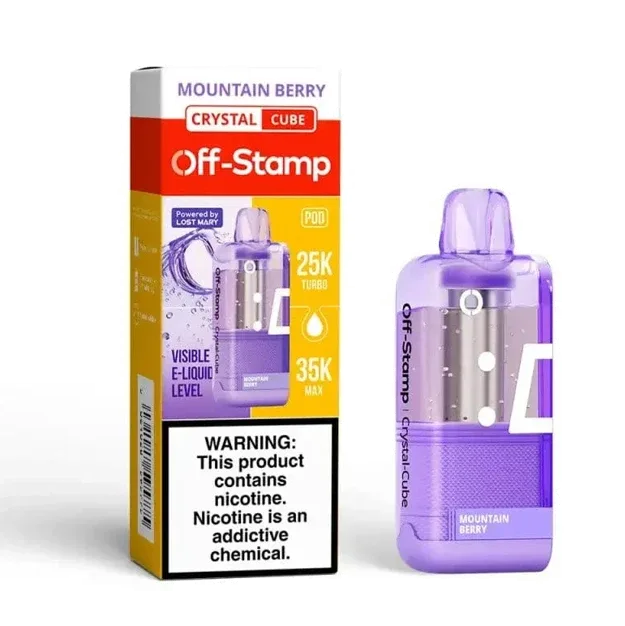 Off Stamp X-Cube Crystal Disposable Pod (TX)