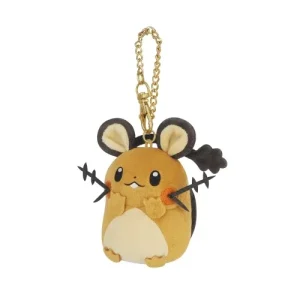Official Pokemon Dedenne Plush Soft Stuffed Mascot Figure Toy