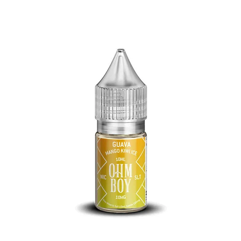 Ohm Boy Guava Mango Kiwi Ice 10ml Nic Salt E-Liquid - Image 2