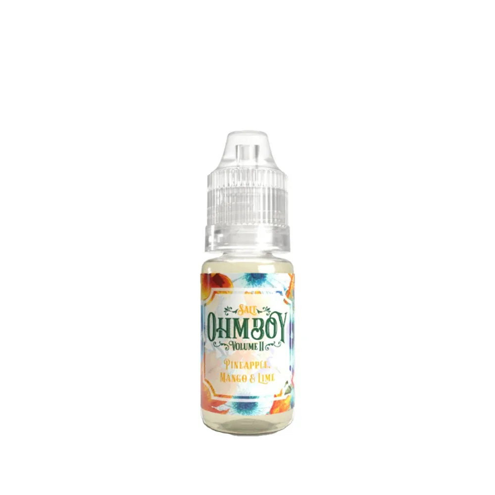 Ohm Boy Pineapple Mango Lime Nic Salt 10ml E-liquid - Image 2