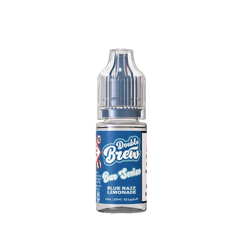 Ohm Brew Double Brew Blue Razz Lemonade 10ml Nic Salt E-Liquid - Image 2