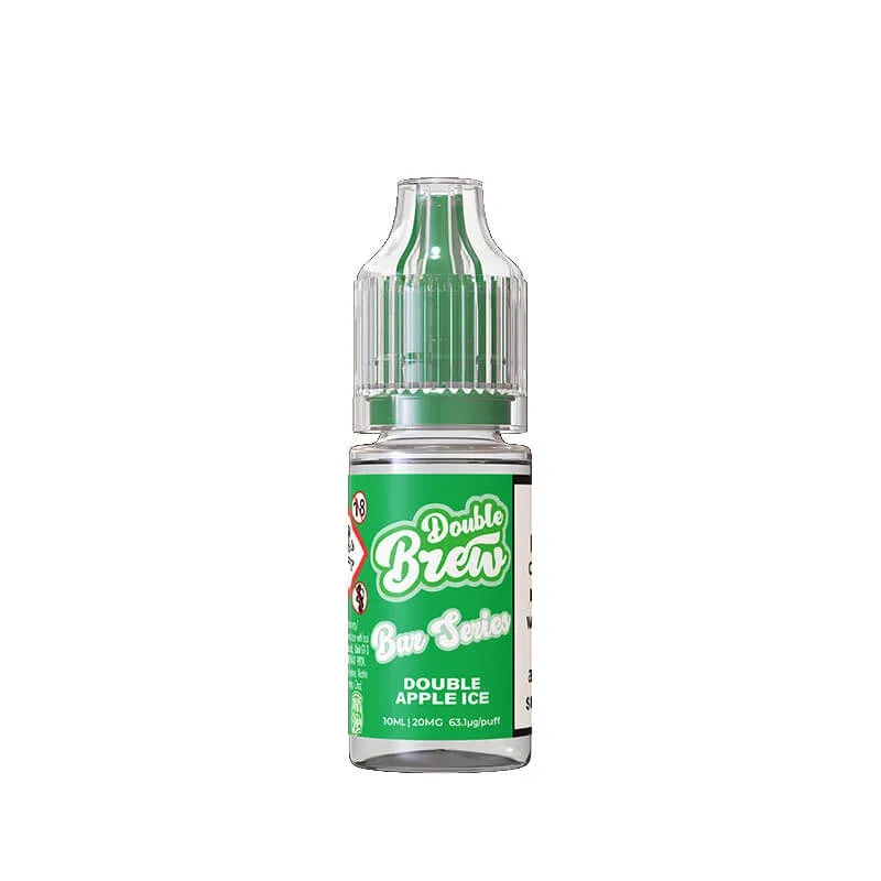 Ohm Brew Double Brew Double Apple Ice 10ml Nic Salt E-Liquid - Image 2