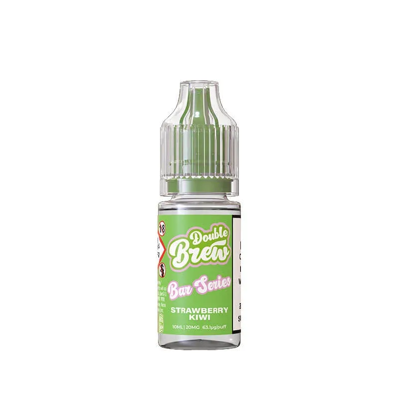 Ohm Brew Double Brew Strawberry Kiwi 10ml Nic Salt E-Liquid - Image 2