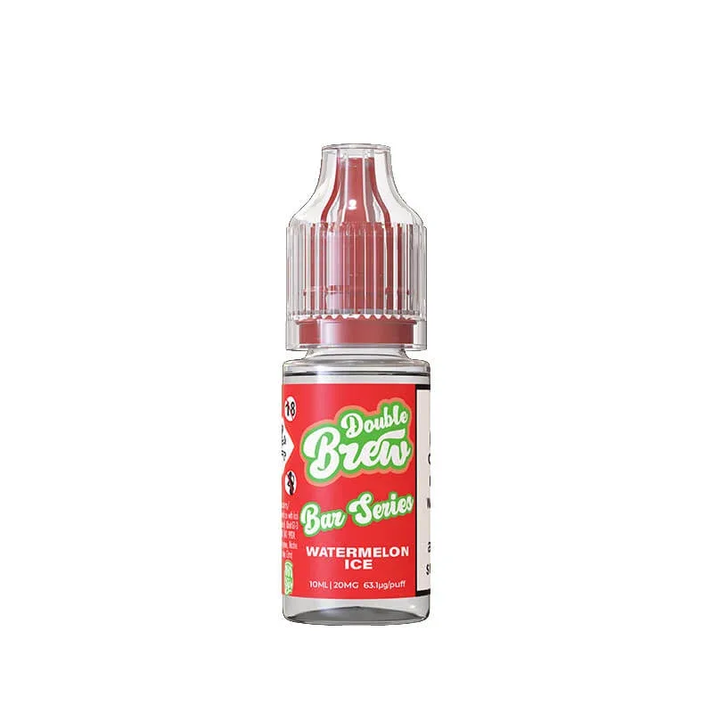 Ohm Brew Double Brew Watermelon Ice 10ml Nic Salt E-Liquid - Image 2