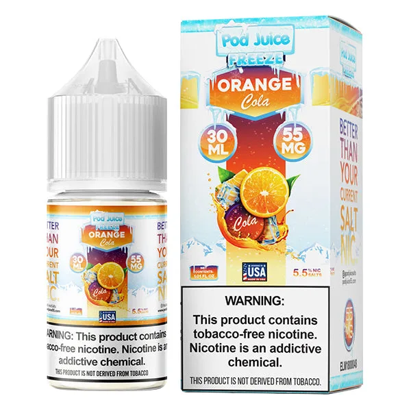 Orange Cola Freeze by Pod Juice TFN Salts Series 30mL