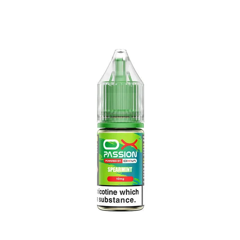 Ox Passion Spearmint Nic Salts E-Liquid 10ml - Image 2
