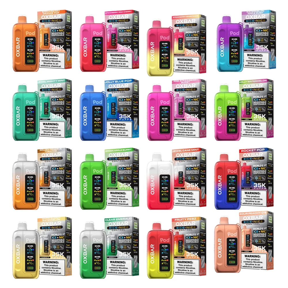 Oxbar Ice-Nic Pod Juice Edition Disposable 35000 Puffs 14mL 50mg