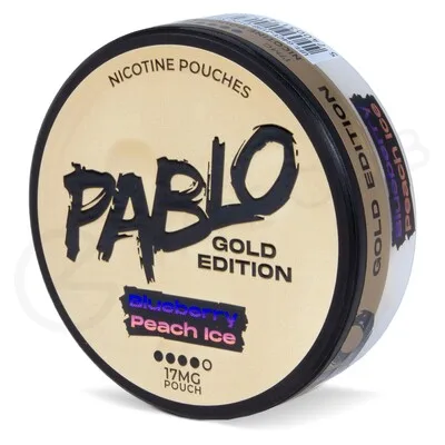 Pablo Gold Blueberry Peach Ice Nicotine Pouches - Image 2