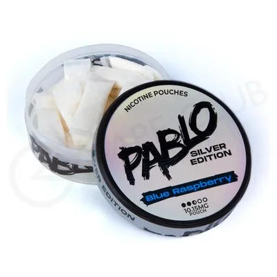 Pablo Silver Blue Raspberry Nicotine Pouches